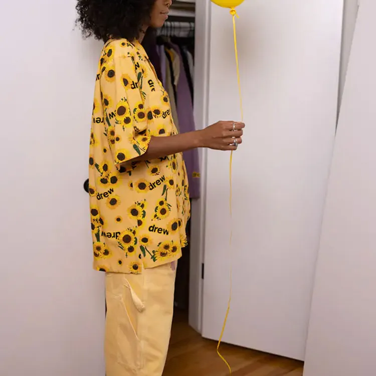 Drew House Rayon Camp Shirt-5