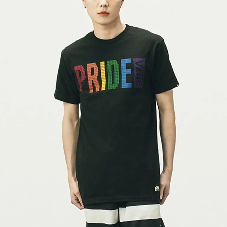 Vans X PRIDE T Shirts Unisex Black-6
