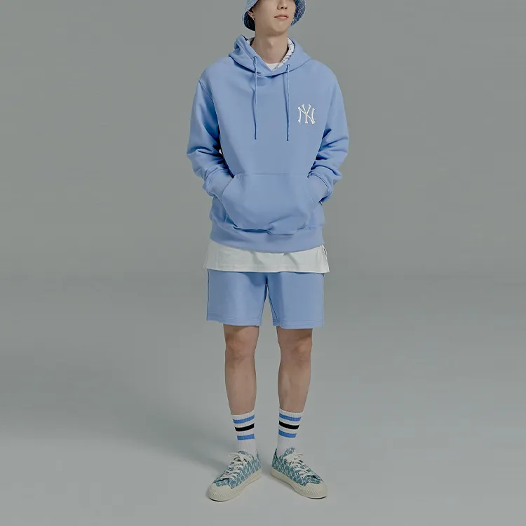 MLB Mlb Base Logo Casual Shorts Unisex Blue-2