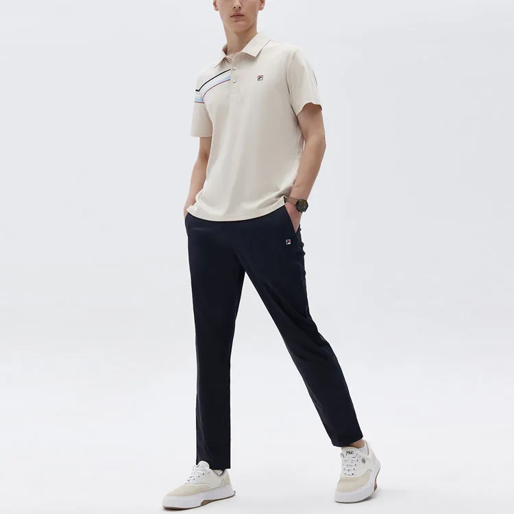 FILA Polo Shirts Men Moonlight Gray-2