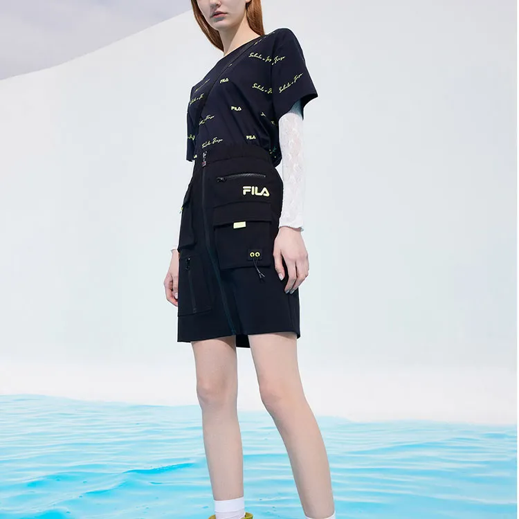 FILA Cargo Short Skirts Women's Black-4