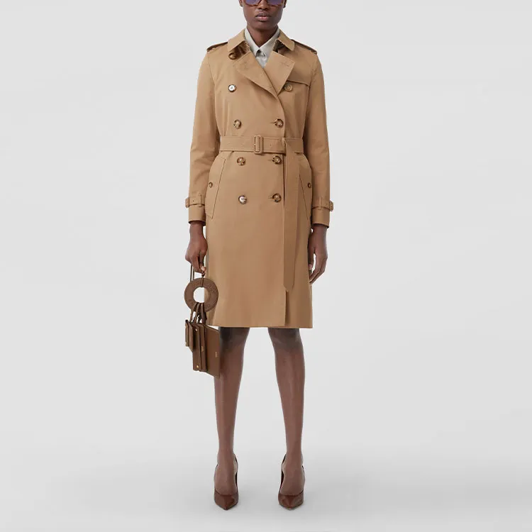 Burberry Trench Coat Women's Camel-3