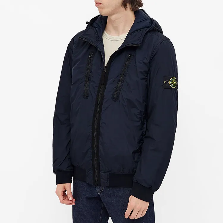 STONE ISLAND Jackets Men Navy Blue-2