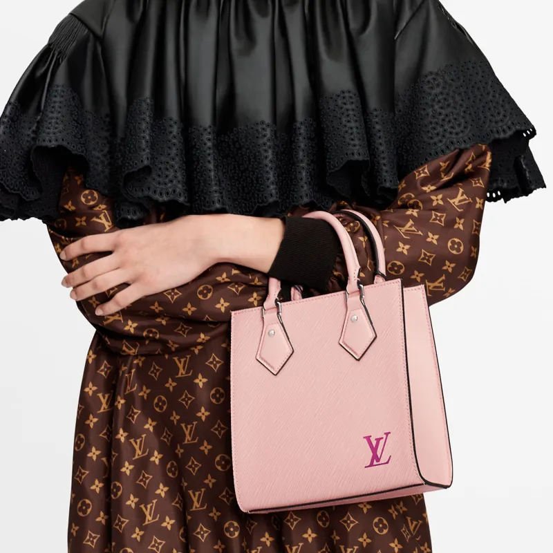 LOUIS VUITTON Limited Edition Sac Plat Pink-5