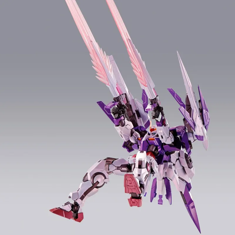 BANDAI Metal Build 10th Anniversary Trans am Raiser Full Particel Version Action Figures Purple-3