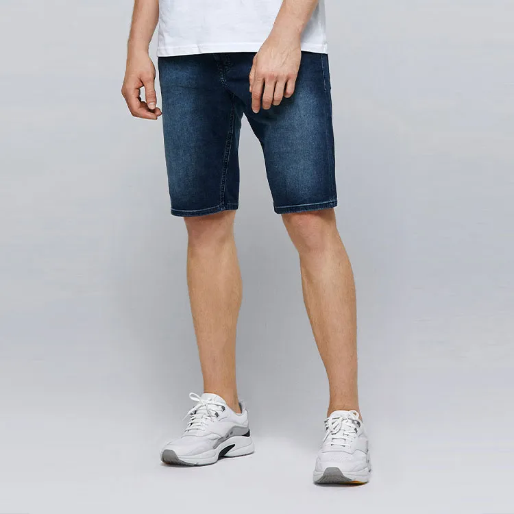HUGO BOSS Denim Shorts Men Blue-6