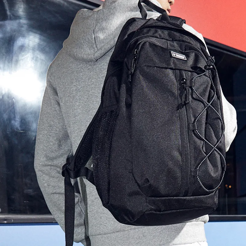 Converse Canvas Student Backpack Regular Unisex Black-2