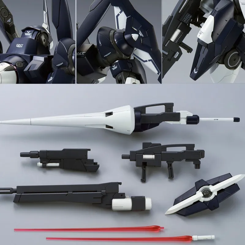 BANDAI Gundam Other Characters MG 1/100PB Limited Mobile Suit Gundam 00 V GNX-604T Advanced Fate GN-X Model Kits-8