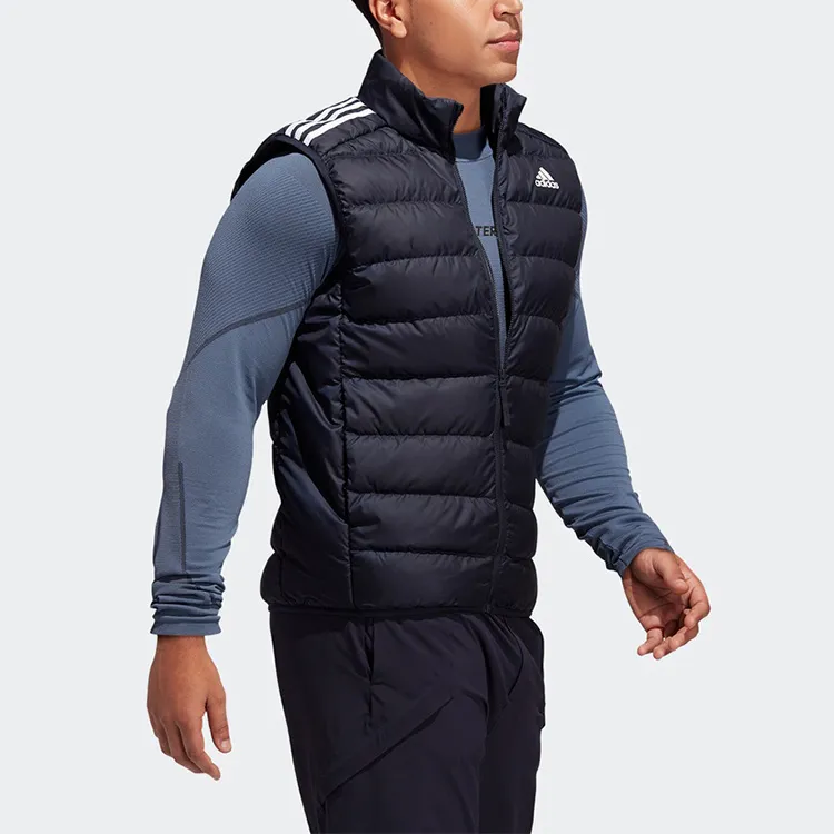 Adidas Vests Men Dark Blue-5