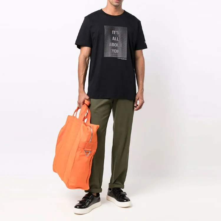 Helmut Lang T-Shirts Men Black-1