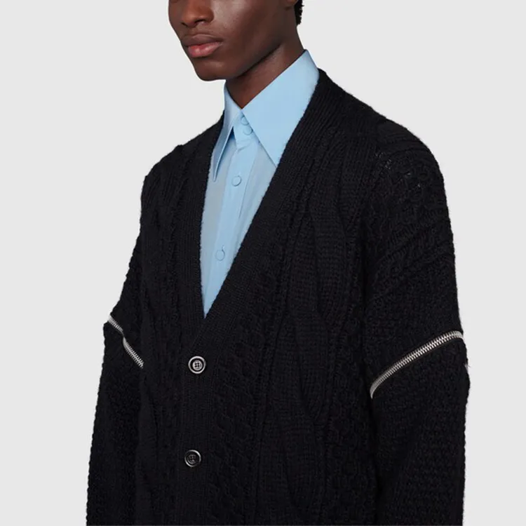 GUCCI FW21 Knitwear Men's Black-6