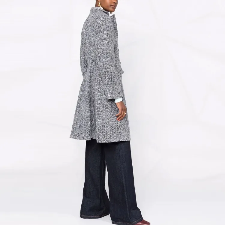 GIORGIO ARMANI Coats Women's Gray-4