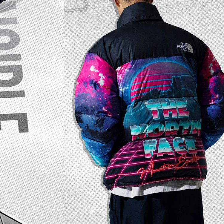 THE NORTH FACE X Invincible Printed Nuptse Jacket-3