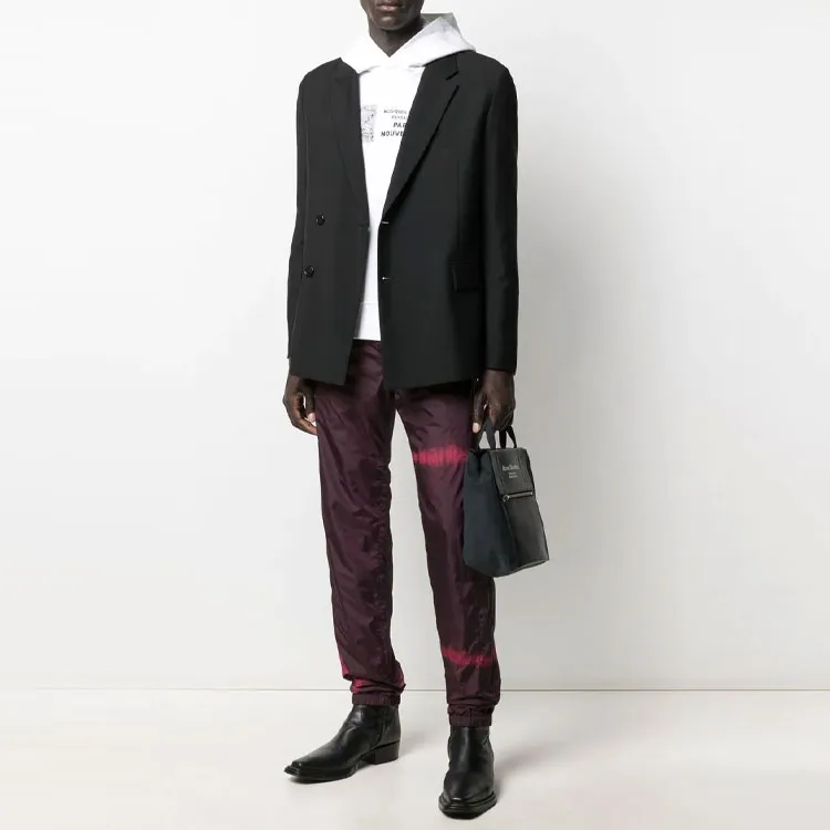 Acne Studios Knitted Sweatpants Men Red-2