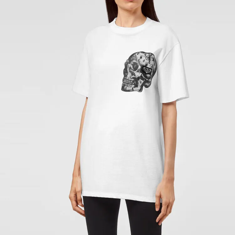 PHILIPP PLEIN T Shirts Unisex White-4