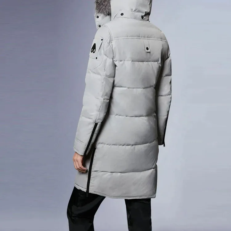 Moose Knuckles Down Jacket Women's Birch Gray-4