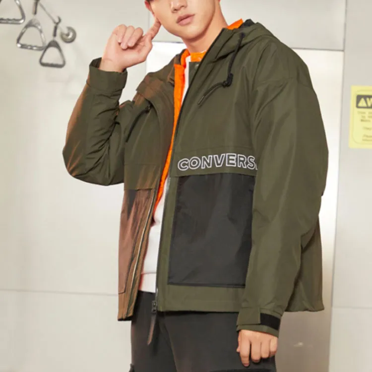 Converse Down Jacket Men's Green-4