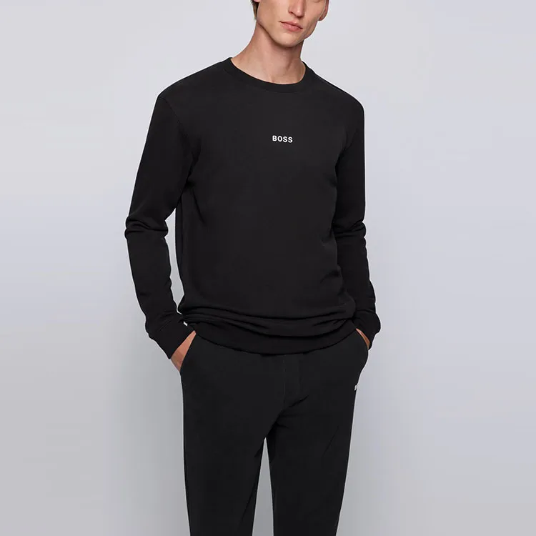 HUGO BOSS Sweatshirts Men Black-3