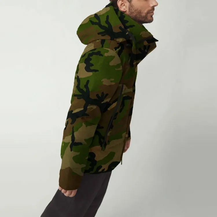 Canada Goose Down Jacket Men's Green Camouflage-4
