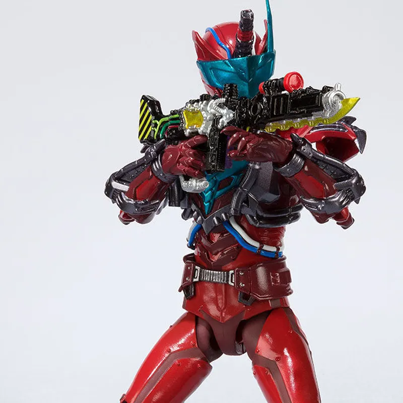 BANDAI Kamen Rider Build Create Rider Bandai SHF Kamen Rider Build Blood Stalk Blood Dive Action Figures 15cm-7
