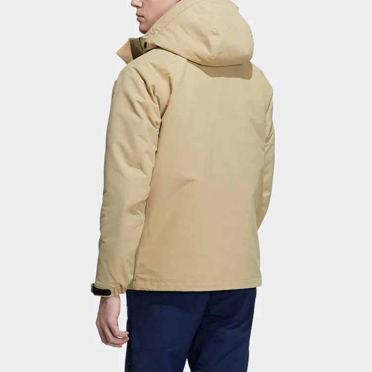 Adidas Down Jackets Unisex Light Khaki-5