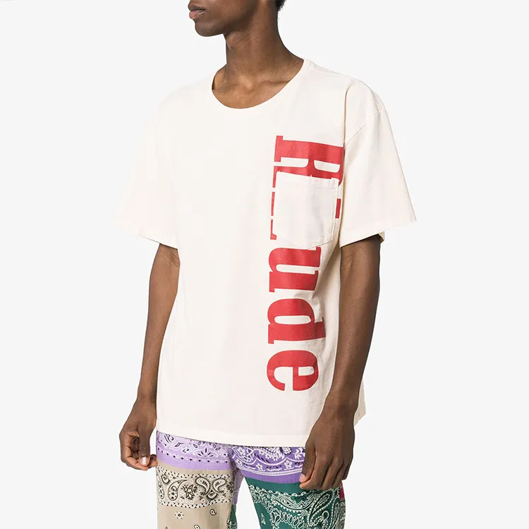 RHUDE T-Shirts Men White-3