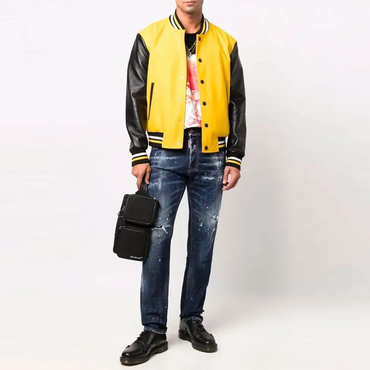 DSQUARED 2 Distressed Effect Straight Leg Jeans-1