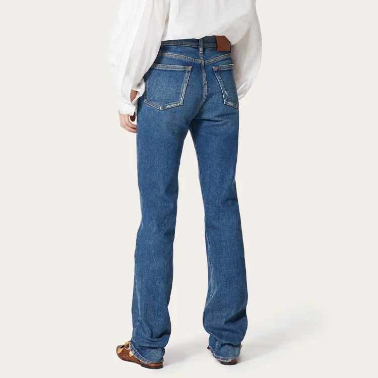 Valentino VLogo Patch Skinny Fit Jeans-3