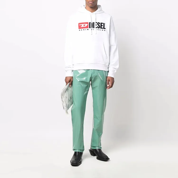 DIESEL S Boxt Logo Printed Hoodie-1