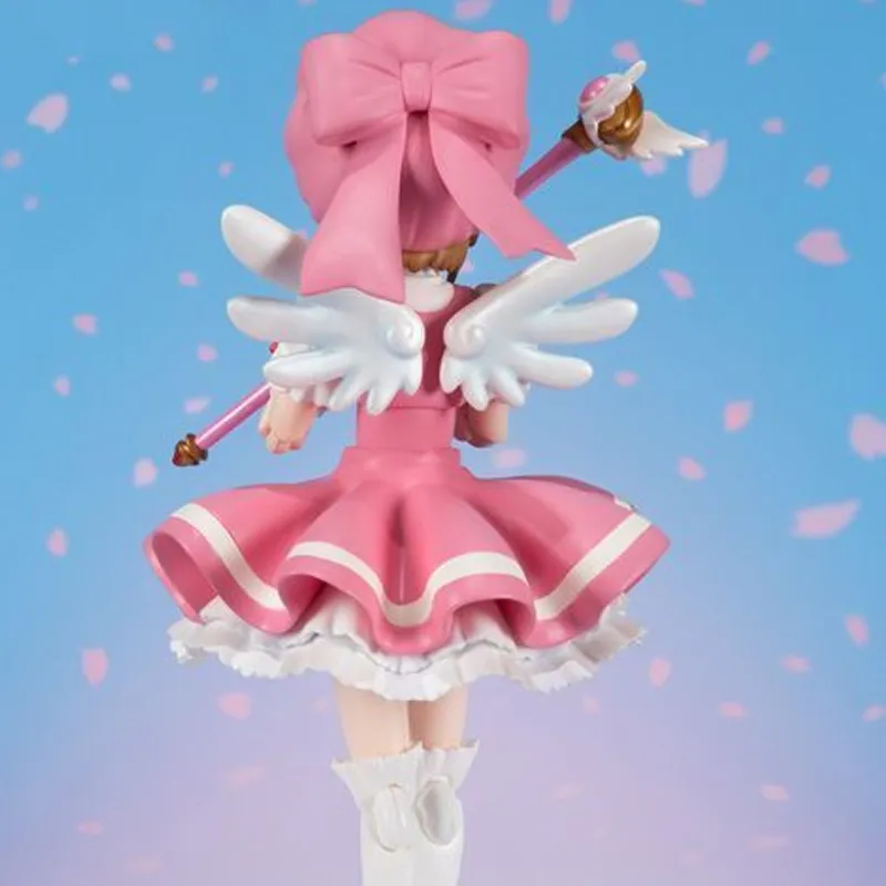 BANDAI Sakura Kinomoto Shf Cardcaptor Sakura Action Figures-7