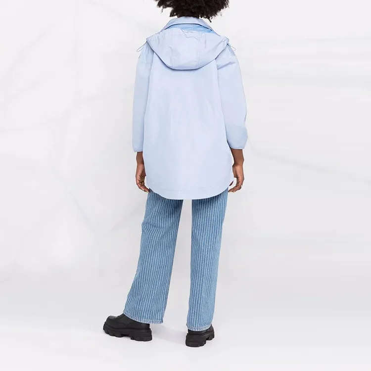 Stella McCartney Drawstring Hooded Belt Jacket-2