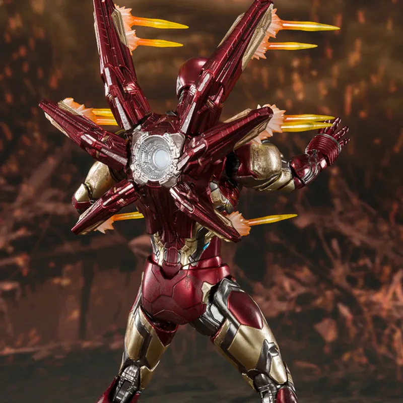 BANDAI Iron Man SHF Avengers 4 Endgame MK85 Ultimate Battle Edition Action Figures-7