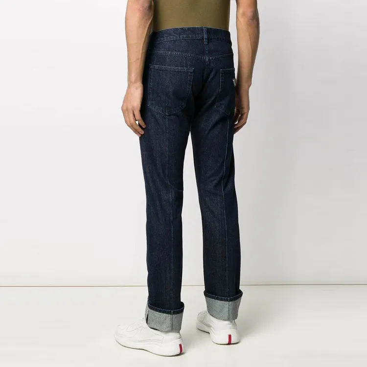 PRADA SS21 Jeans Men's Dark Blue-2