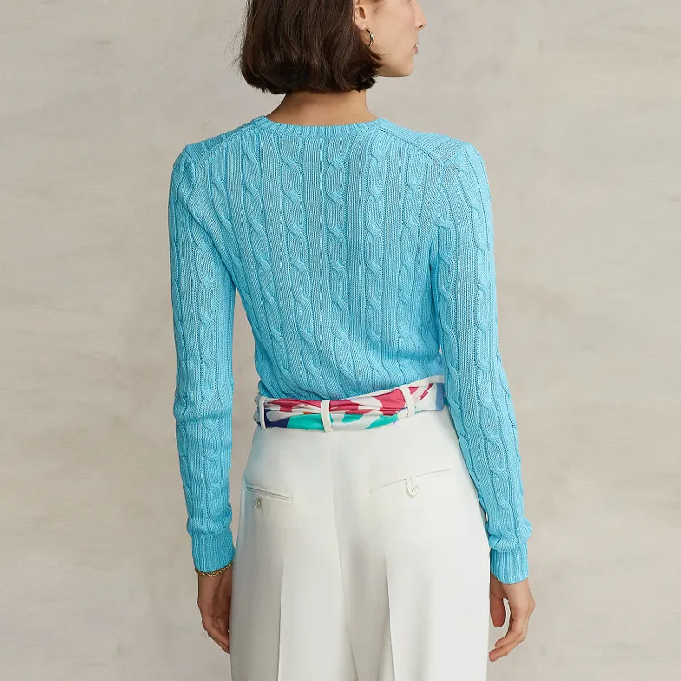 Polo Ralph Lauren SS22 Sweater Women's Blue-4