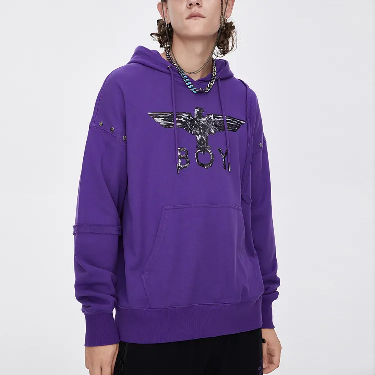 Boy London Sweatshirts Unisex Purple-8