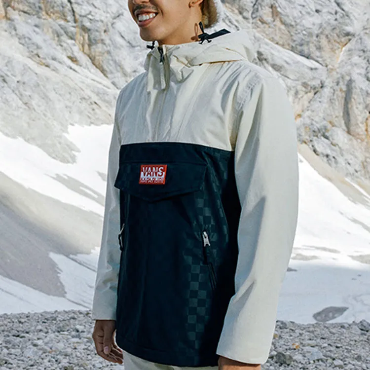 Vans x Napapijri Puffer Jacket Men's Gray Green-2