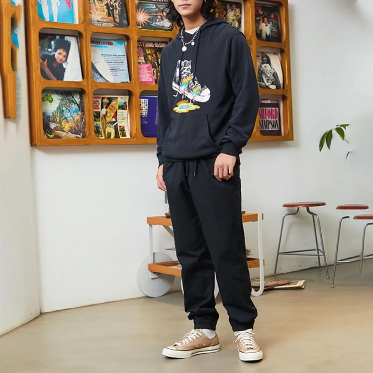 Converse Sports Pants Men Black-3