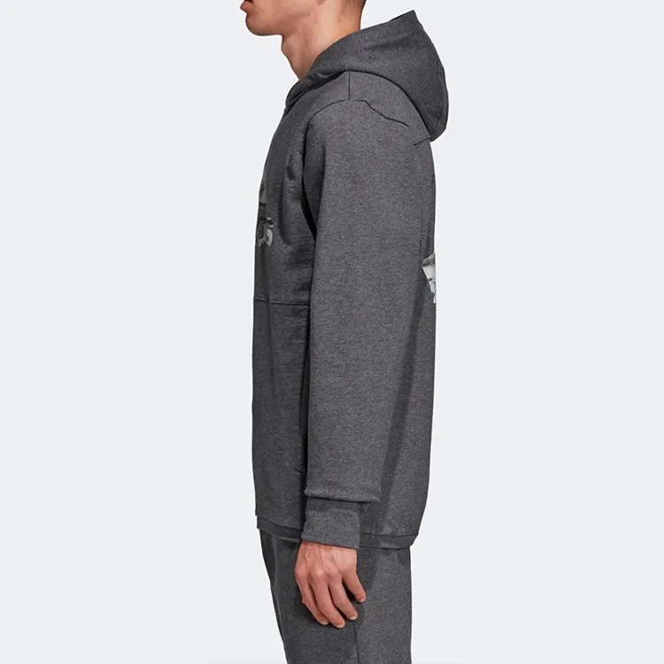 Undefeated X Adidas Sweatshirts Men Dark Heather Gray-5