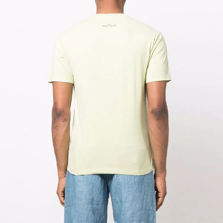 STONE ISLAND T Shirts Men Light Green-2