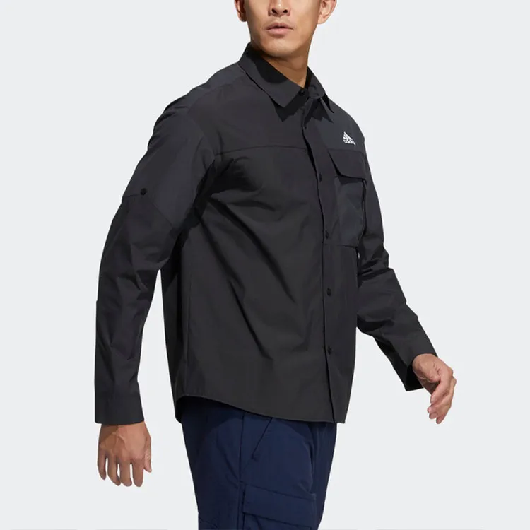 Adidas Shirts Men Black-4