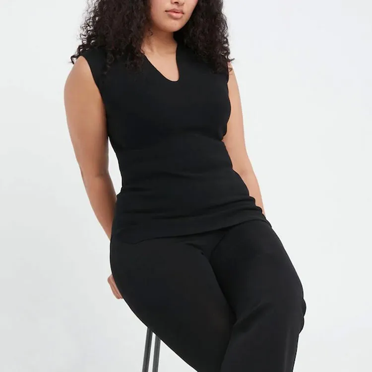 UNIQLO Vests Women's Black-7