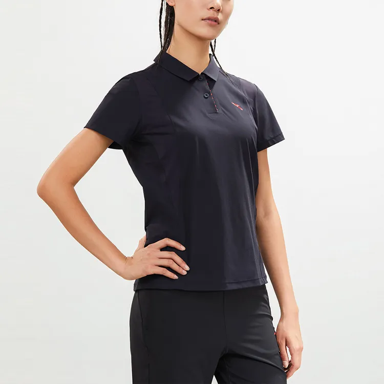 ANTA Variety Training Collection Polo Shirts Women's Legend Blue-5