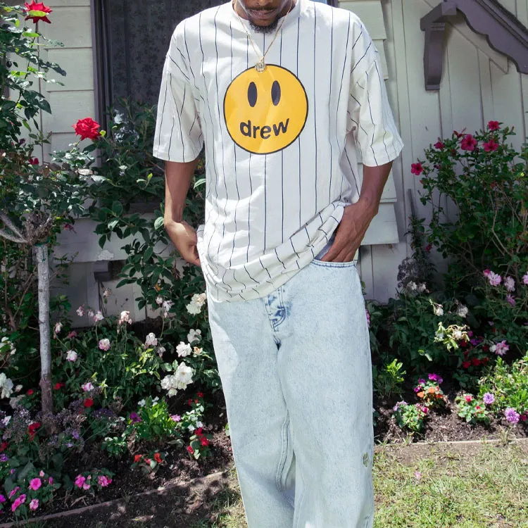 Drew House Smiley Collection T Shirt Unisex White-3