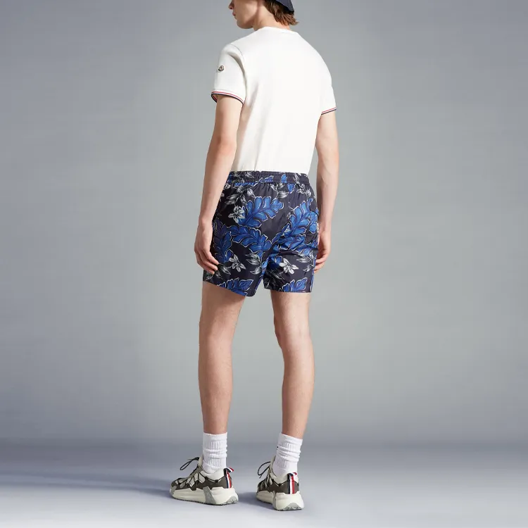 Moncler SS22 Casual Shorts Men Blue-2