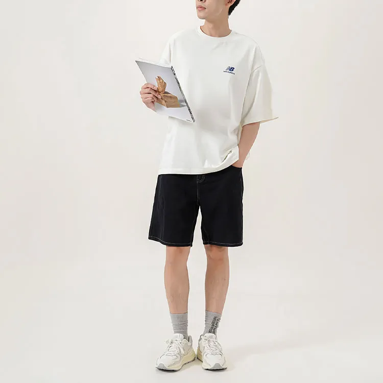 New Balance T Shirts Men Ecru-2