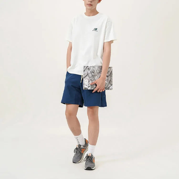 New Balance T Shirt Men's Beige-2