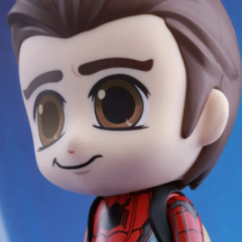 Hot Toys Spider Man Cosb370 Hero Returns Custom Battle Armor Set Chibi Figures 3.5cm-7