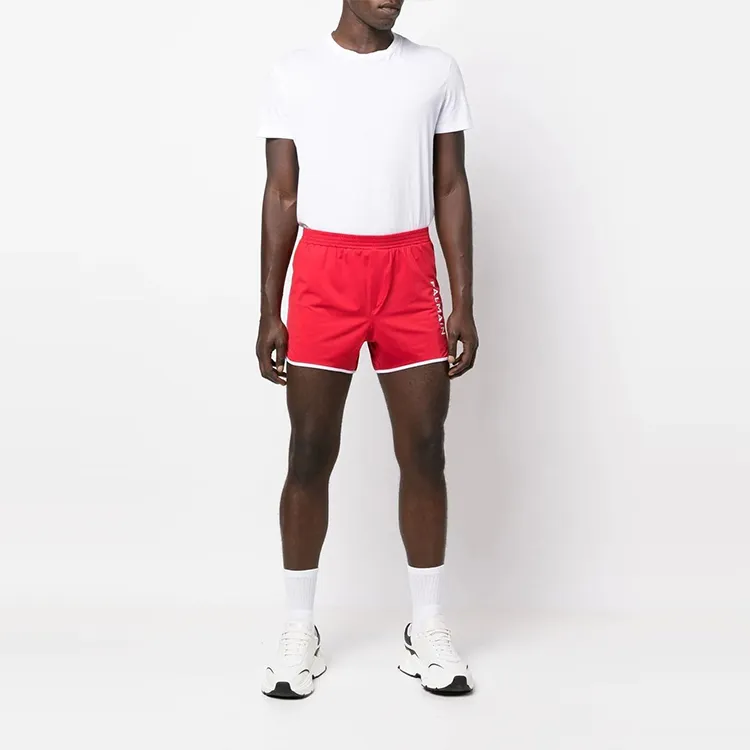 BALMAIN Casual Shorts Men Red-1