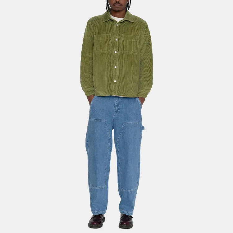 Stussy Cord Quilted Overshirt-12
