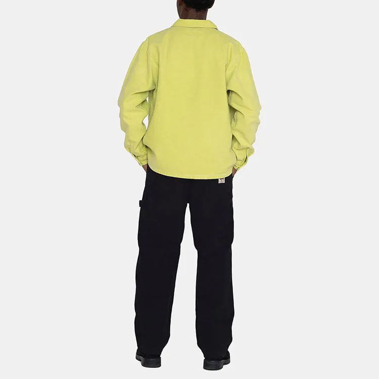 Stussy Washed Canvas Zip Shirt-8